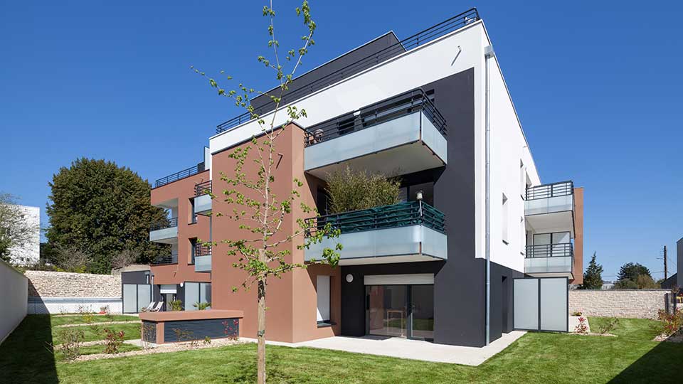 Programme immobilier neuf - Villa Raphaële à Vannes (56) - Jardin - Lamotte