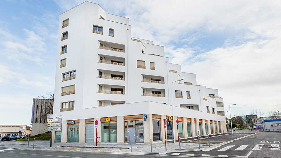 Programme immobilier neuf - Agora à Villenave-d'Ornon (33) - Vue d'angle - Lamotte