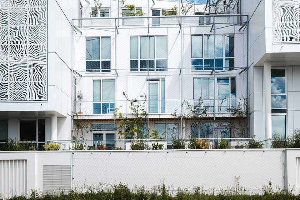 Programme immobilier tertiaire - Geofit à Nantes (44) - Façade - Lamotte