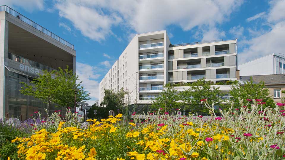 Programme immobilier tertiaire - Quai West à Nantes (44) - Logements - Lamotte