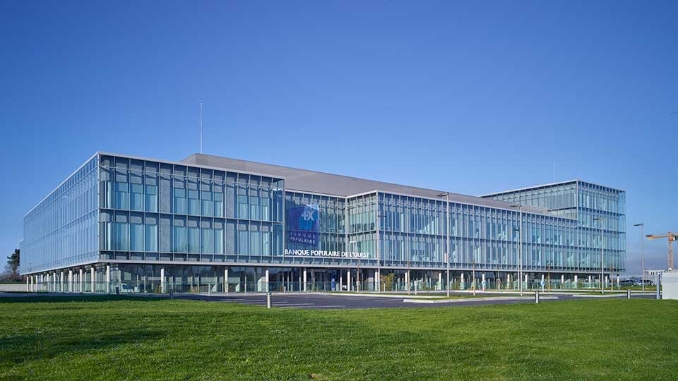 Programme immobilier tertiaire - Polaris à Saint-Grégoire (35) - Lamotte