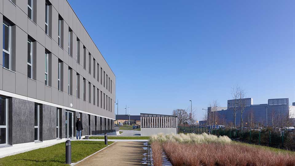 Programme immobilier tertiaire - Asturia à Saint-Herblain (44) - Façade - Lamotte