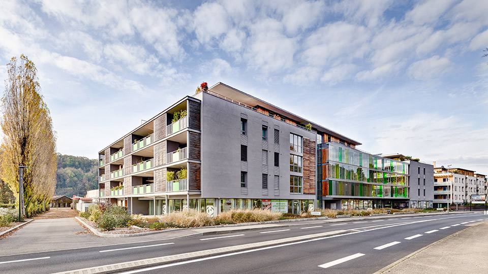 Programme immobilier mixte - Saint-Éloi à Aix-les-Bains (73) - Façade - Lamotte