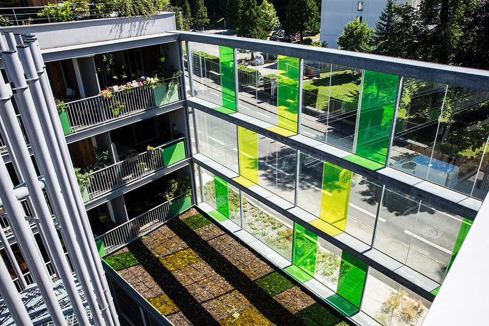 Programme immobilier mixte - Saint-Éloi à Aix-les-Bains (73) - Coeur d'ilot - Lamotte