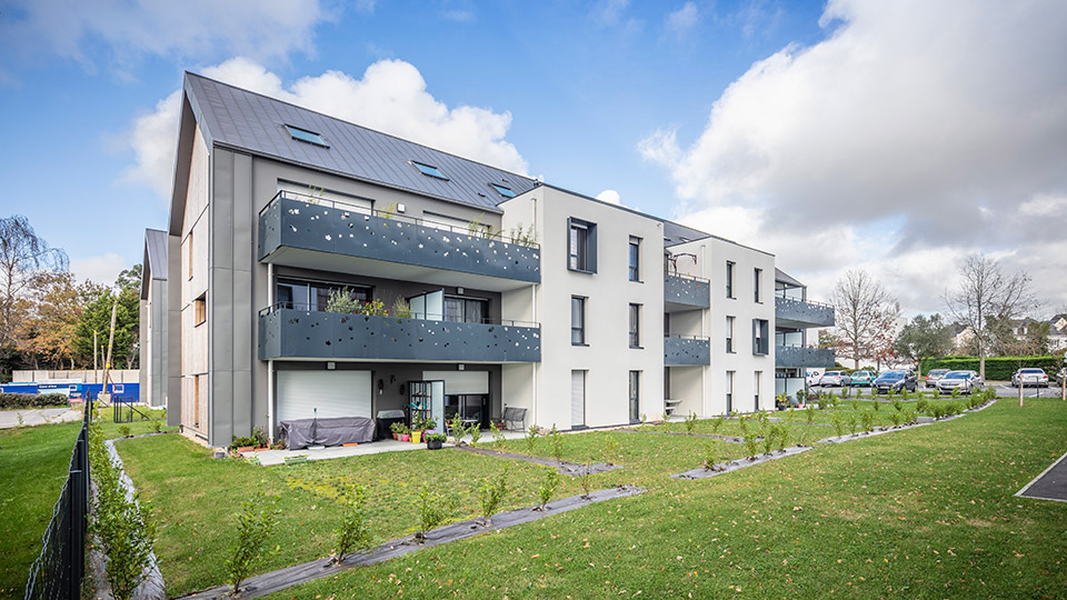 Programme immobilier neuf - Les Amarines à Arradon (56) - Jardin - Lamotte