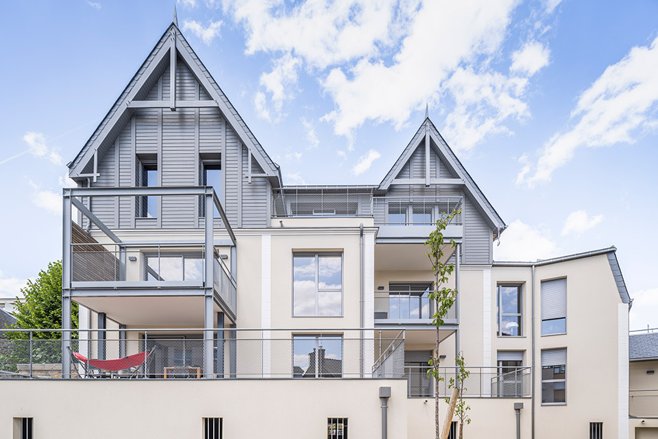 Programme immobilier neuf - Les Dinardaises à Dinard (35) - Façade - Lamotte