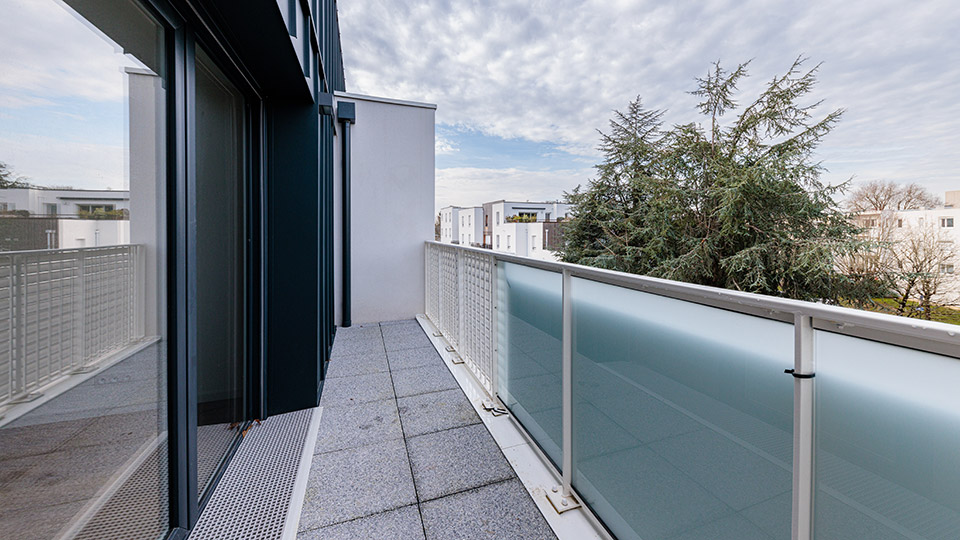 Programme immobilier neuf - Néocens à Nantes (44) - Balcon - Lamotte