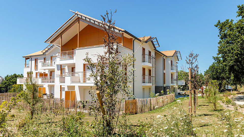 Programme immobilier neuf - Terre Marine à Pornic (44) - Vue d'angle - Lamotte