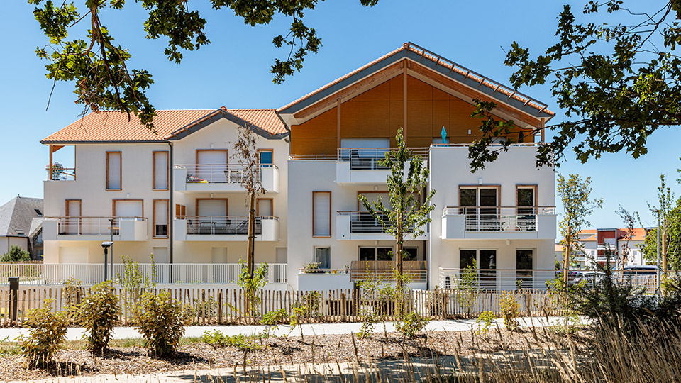 Programme immobilier neuf - Terre Marine à Pornic (44) - Façade - Lamotte