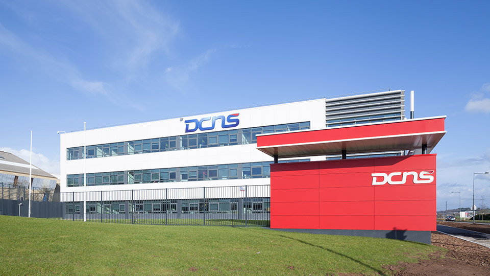 Programme immobilier tertiaire - DCNS à Brest (29) - Façade - Lamotte