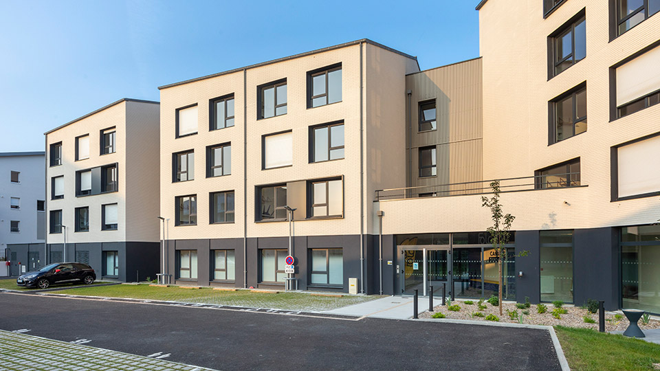 Résidence services étudiants - Fo'lo Campus à Saint-Malo (35) - Accueil - Lamotte