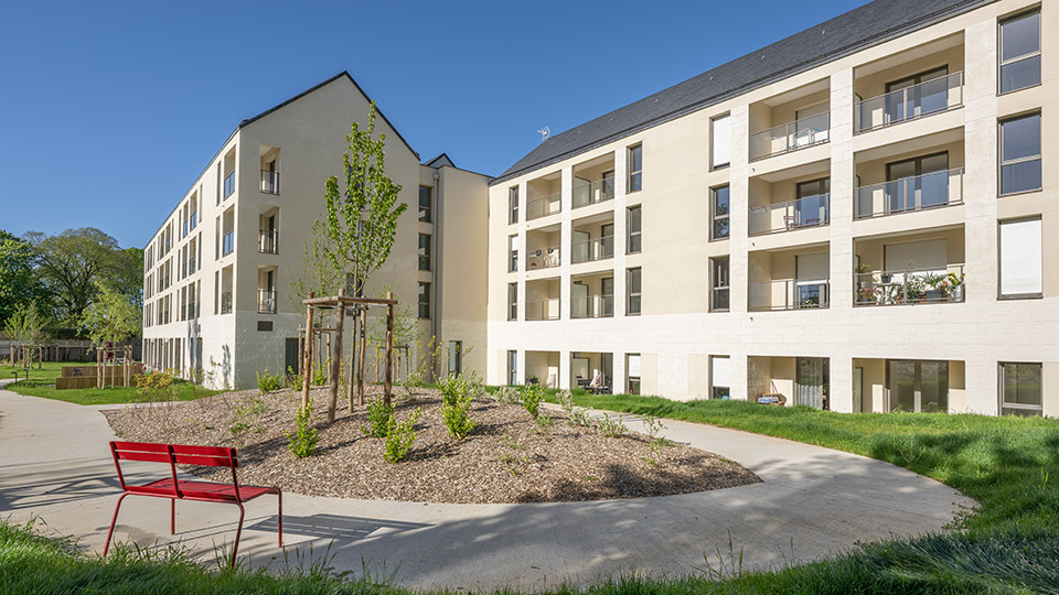 Résidence services seniors - Les Jardins de Richelieu à Luçon (85) - Parc - Lamotte