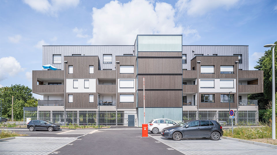 Programme immobilier neuf - Côté Halage à Betton (35) - Parking - Lamotte