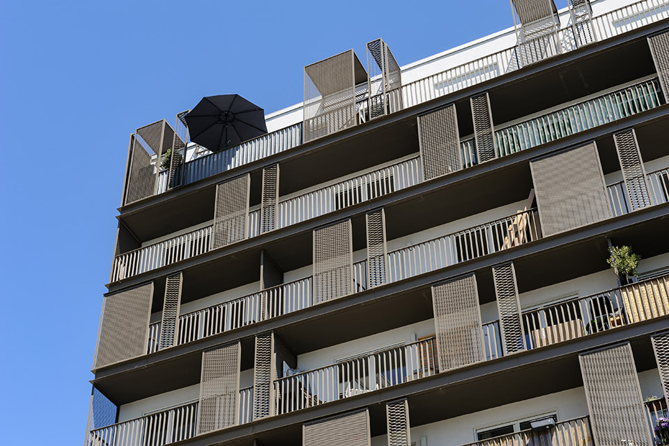 Programme immobilier neuf - Le Sand à Gentilly (94) - Balcons - Lamotte