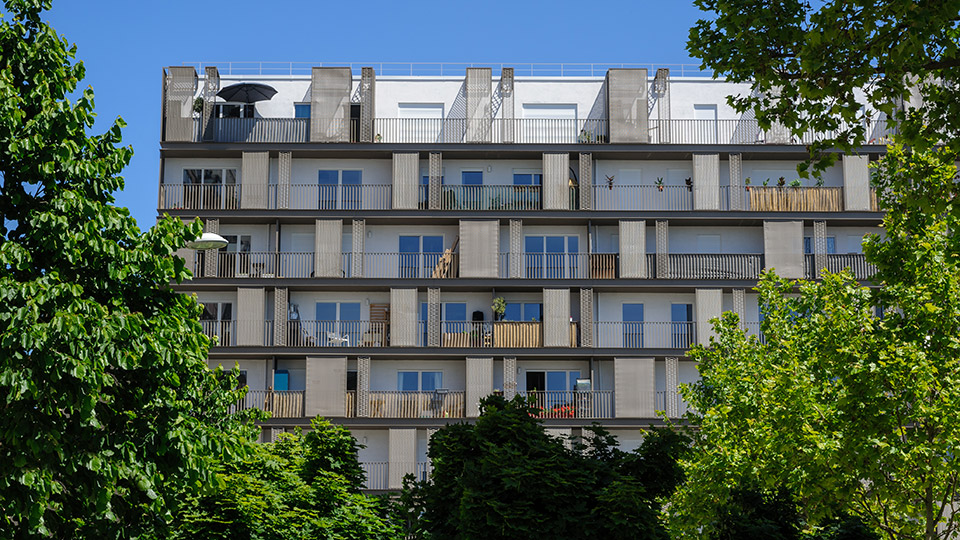 Programme immobilier neuf - Le Sand à Gentilly (94) - Façade - Lamotte