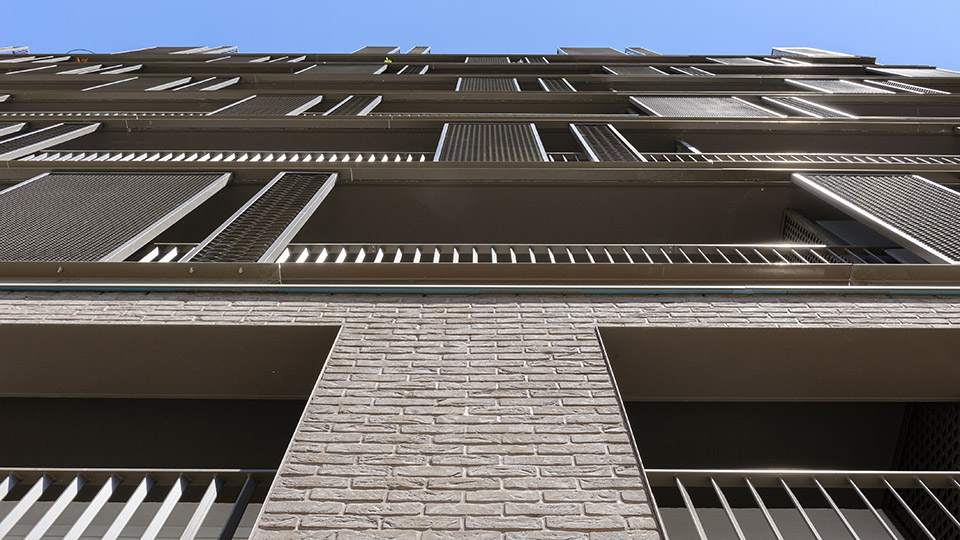 Programme immobilier neuf - Le Sand à Gentilly (94) - Zoom architectural - Lamotte