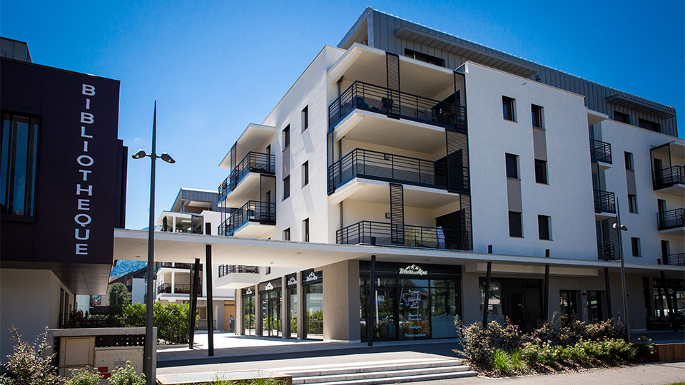 Programme immobilier neuf - Le Rive Gauche à Saint-Jorioz (74) - Façade - Lamotte