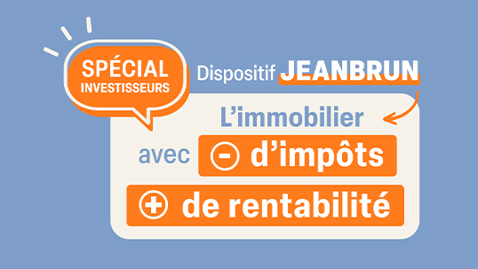 Bannière display - Investissement dispositif Jeanbrun - Lamotte