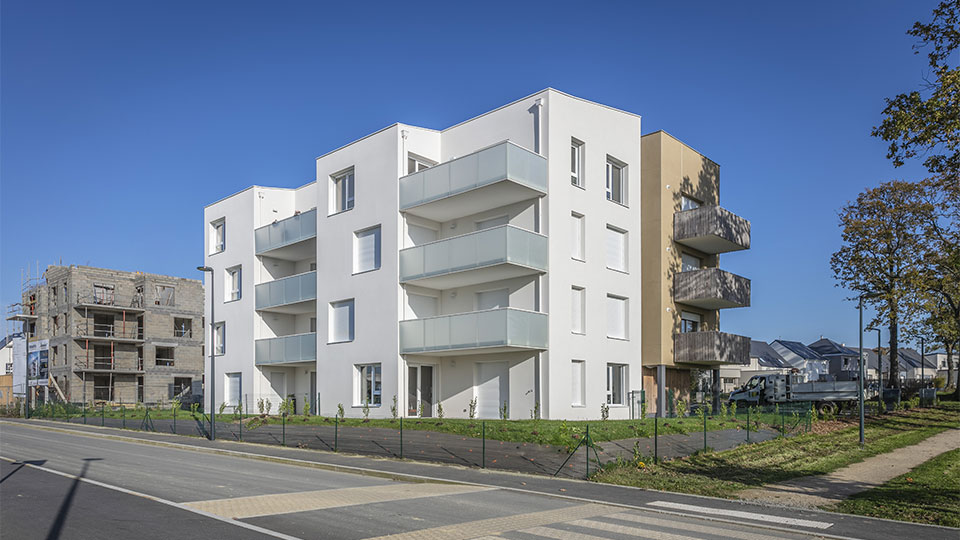 Programme immobilier neuf - Arabesque à Liffré (35) - Façade - Lamotte