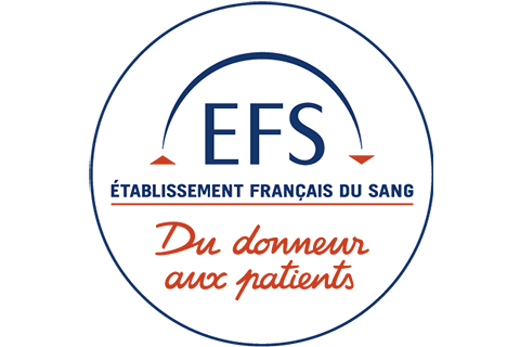 Établissement français du sang (EFS) - Logo - Lamotte