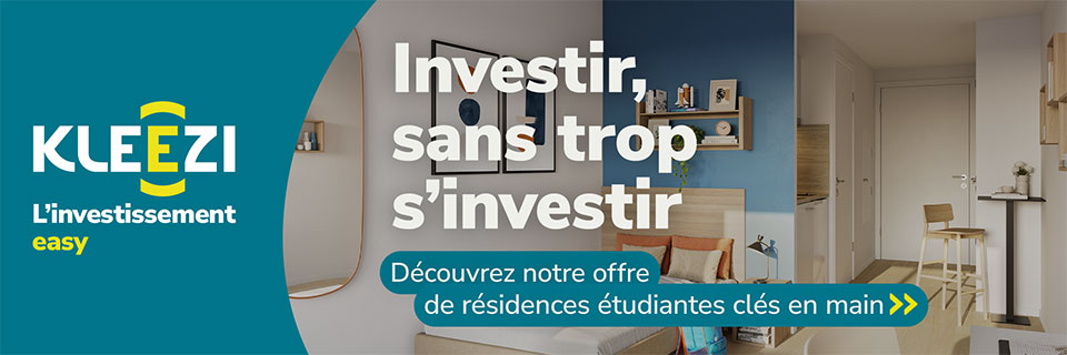 Investissement en résidence étudiante Kleezi - Bannière - Lamotte