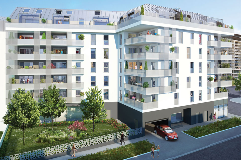 Programme immobilier neuf - Imagin'o à Rennes (35) - Perspective - Lamotte