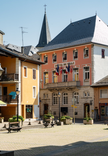 Terrain à bâtir - Villas des Bauges à Saint-Pierre-d'Albigny (73) - Vue de quartier 2 - Lamotte Aménageur Lotisseur