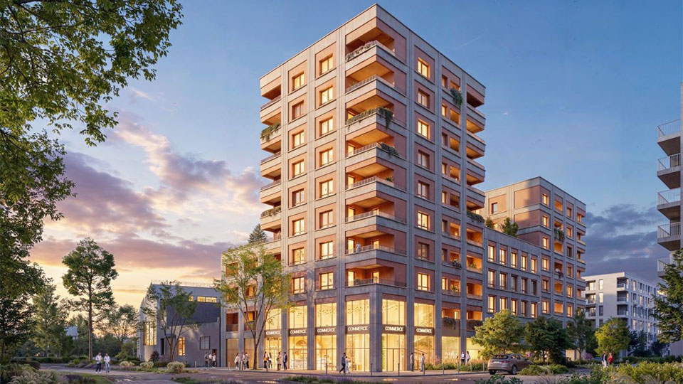 Programme immobilier neuf - Caractère à Aubervilliers (93) - Perspective - Lamotte
