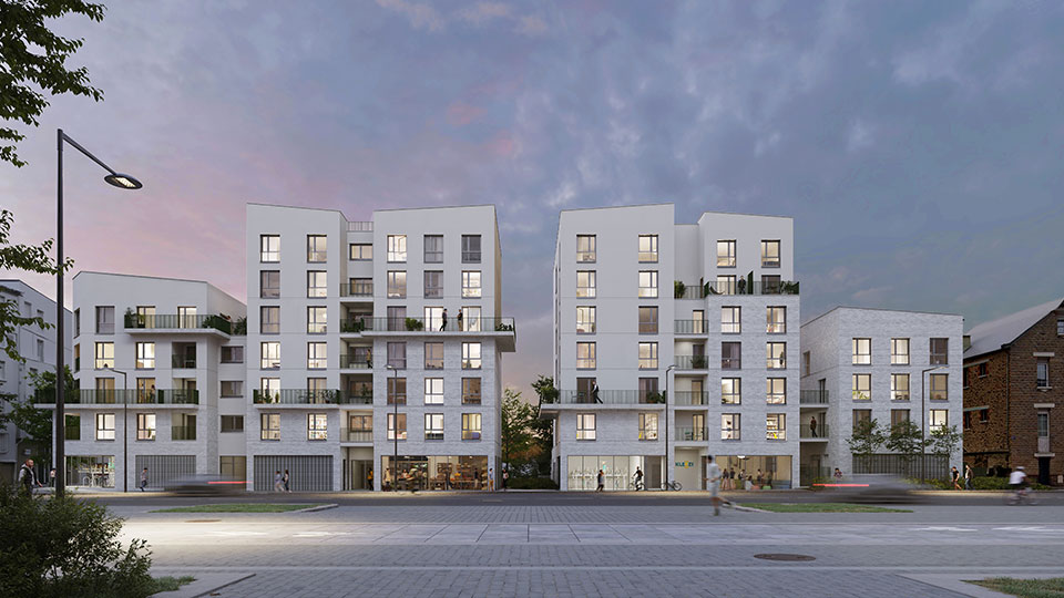 Programme immobilier neuf - The Line à Rennes (35) - Nue-propriété - Lamotte