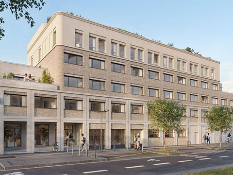 Résidence étudiante - Kleezi | Campus Thiers à Bordeaux (33) - Perspective - Lamotte