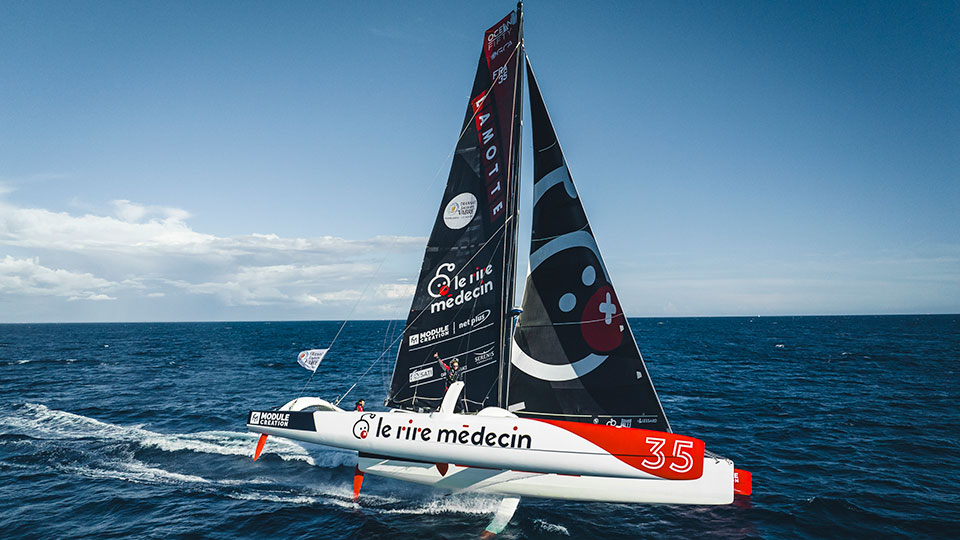 L’Ocean Fifty Le Rire Médecin-Lamotte prêt pour la Route du Rhum